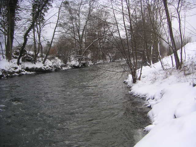Alagnon sous la neige (Moulin de Victor)